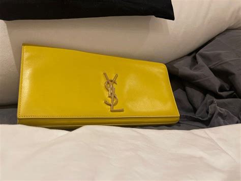 ysl yellow clutch|ysl clutch nordstrom.